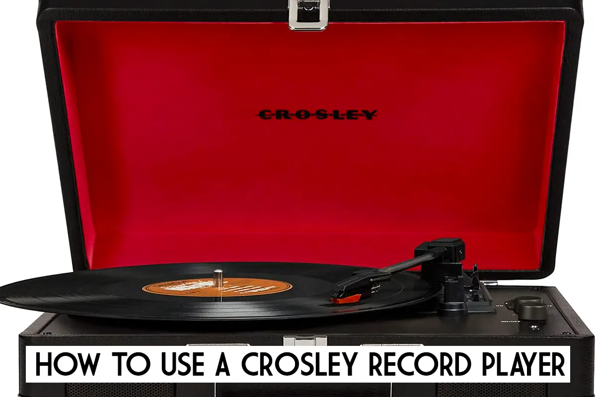 how to use a crosley record player